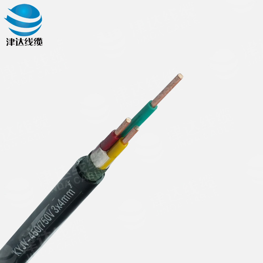 KYJV3*4交联聚乙烯绝缘聚氯乙烯护套控制电缆